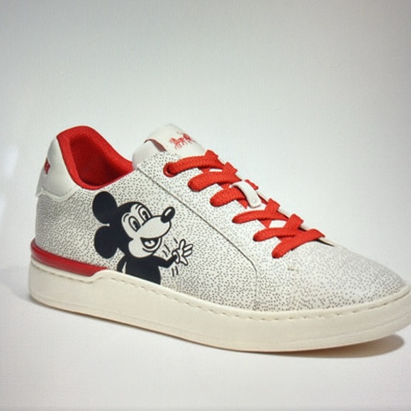 ❤️ COACH DISNEY MICKEY MOUSE X KEITH HARING SNEAKERS ❤️ - Picture 9 of 15
